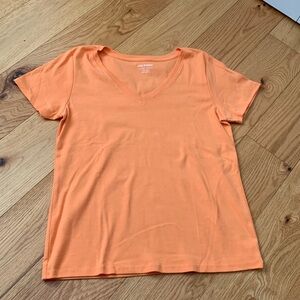 PICK ANY 3 ITEMS FOR $10 - Joe Fresh Women's Orange V-Neck Top